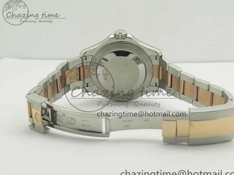 VRF Dial A2836 116621 Bracelet on RG Best Edition Yacht-Master SS 1:1 SS Black 0811